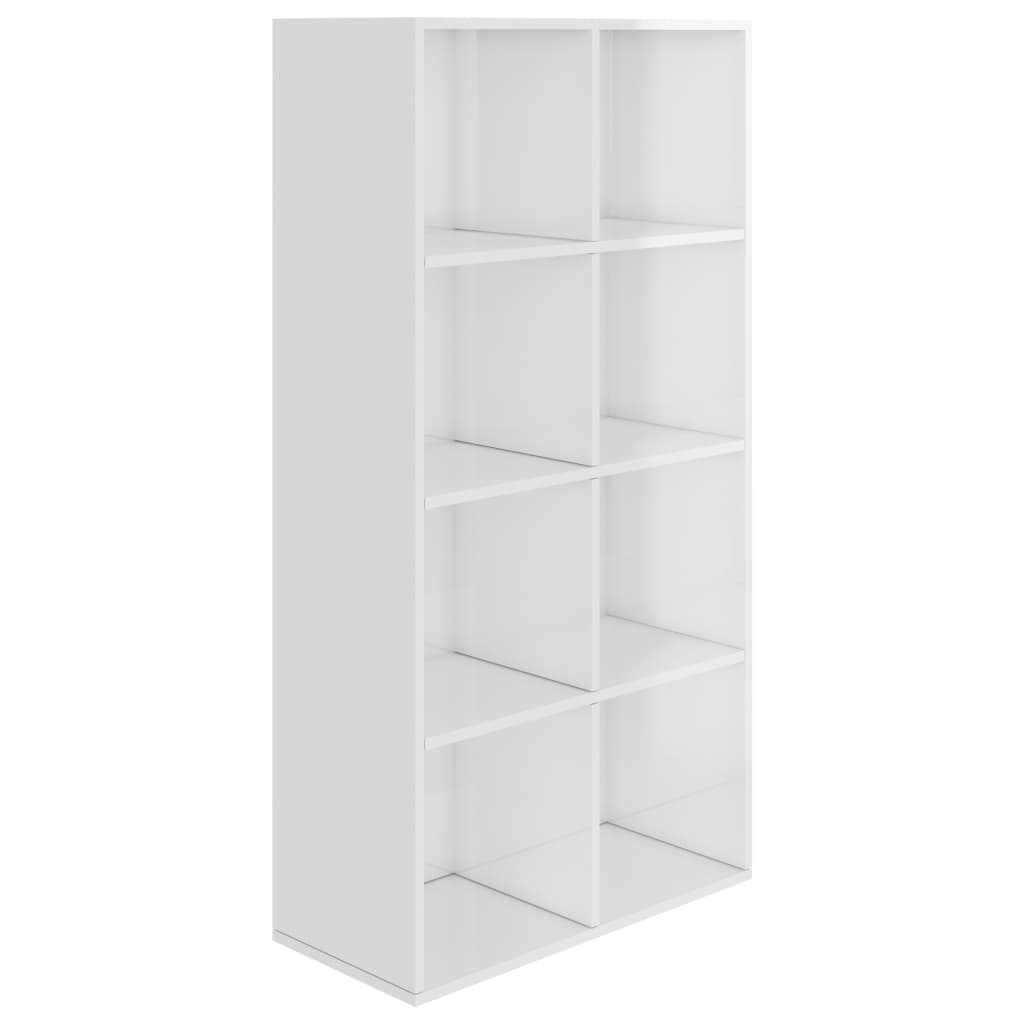 

Стелаж Shumee глянцевий 66x30x130 см білий 800159
