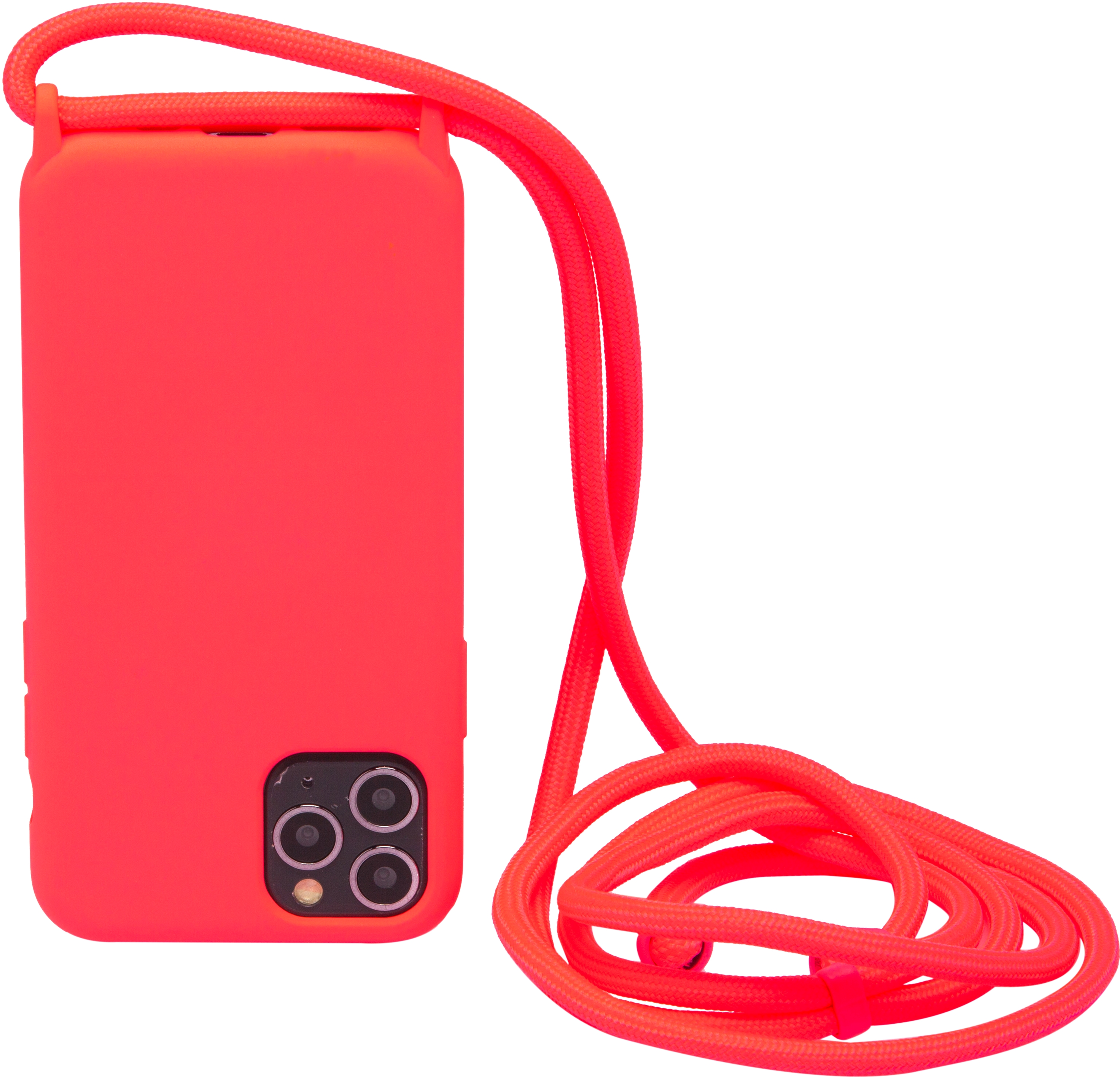 

Панель Necker на шнурке для Apple iPhone 12 Pro Max Electric Pink (NCRR-12PM-EP)