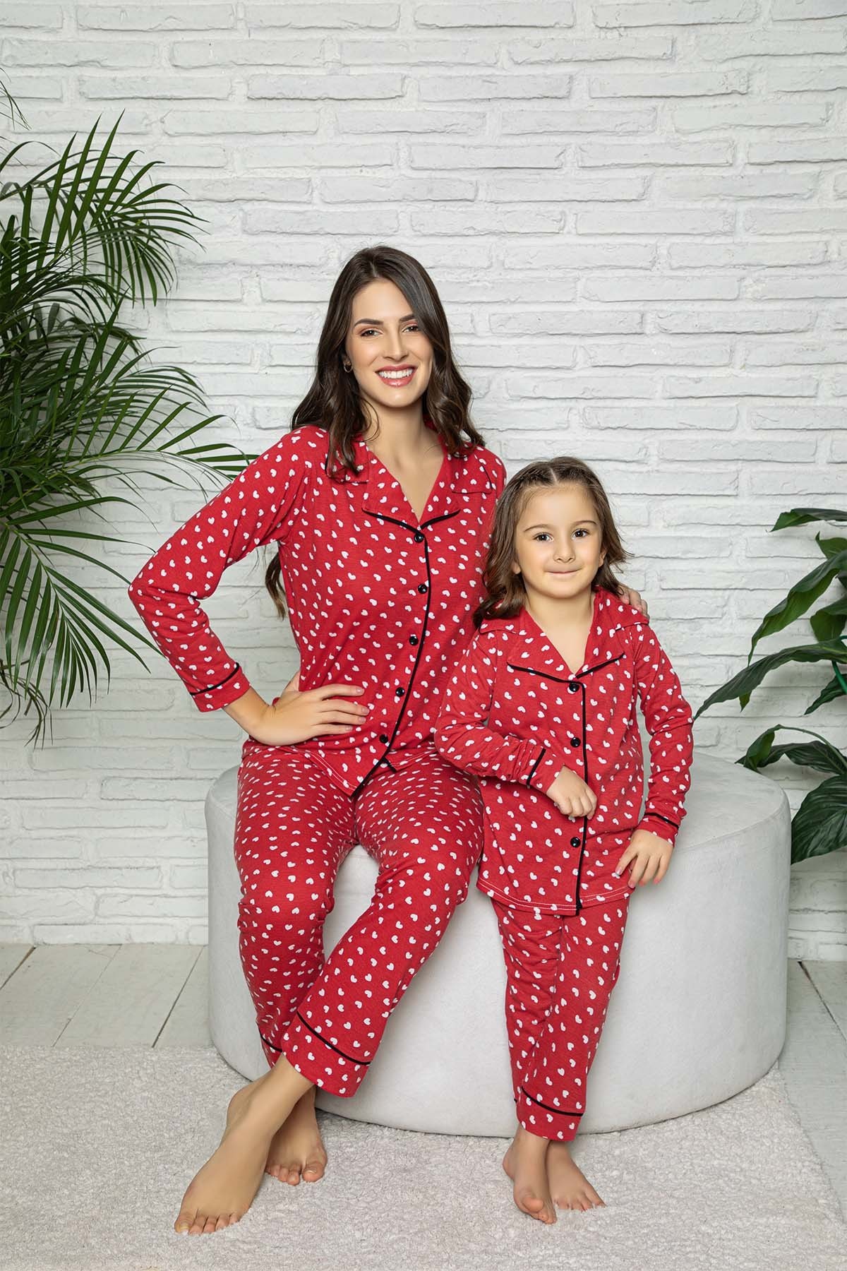 

Котонова пижама доця і мама XL