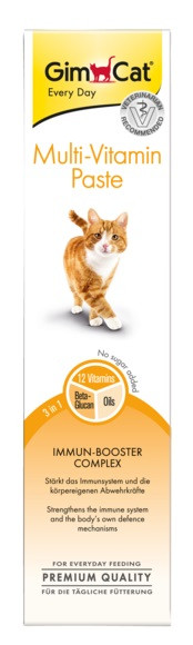 

Мультивитаминная паста GimCat Multi-Vitamin Paste для кошек 100 г