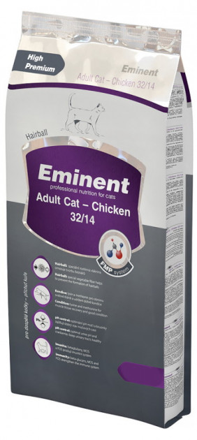 

Сухой Корм Eminent ADULT CAT CHICKEN для взрослых котов с курицей 10 кг