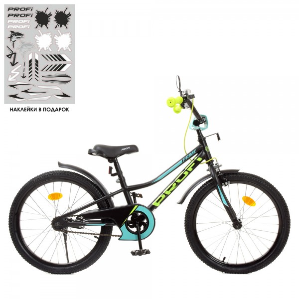 

Велосипед PROF1 20д. Y20224 Prime,черный (BAM003694)