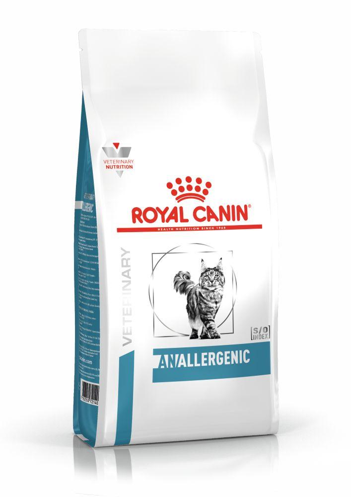 

Сухой корм для кошек с пищевой аллергией или непереносимостью Royal Canin Anallergenic 2 кг