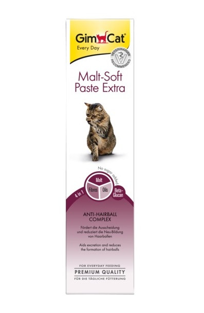 

Паста для выведения шерсти у кошек GimCat Malt-Soft Paste Extra 200 г
