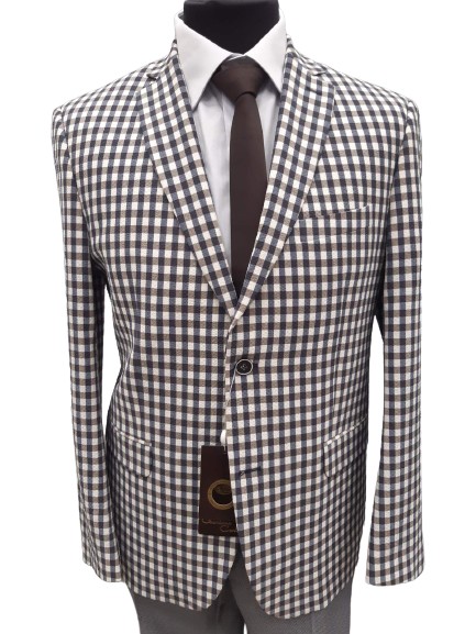 

Пиджак мужской летний Giordano Conti B-271-1 клетка,/176, Пиджак мужской летний Giordano Conti B-271-1 клетка,54/176