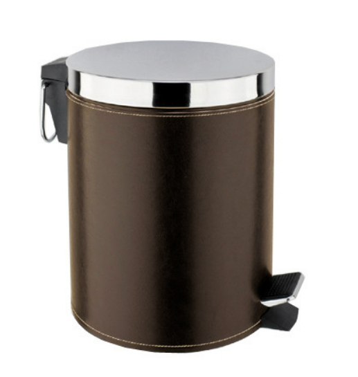 

Ведро туалетное Ведро для мусора кожзам 5л Besser MKM-0206 Коричневый