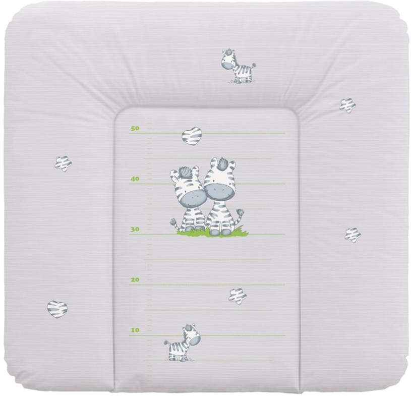 

Матрас пеленальный на комод Ceba Baby 75x72 см мягкий Zebra Grey (W-144-002-260)