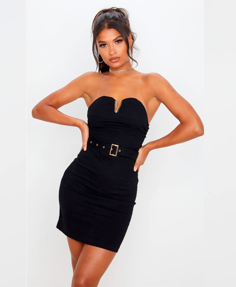 

Плаття PrettyLittleThing 30406  Чорний, Плаття PrettyLittleThing 30406 44 Чорний