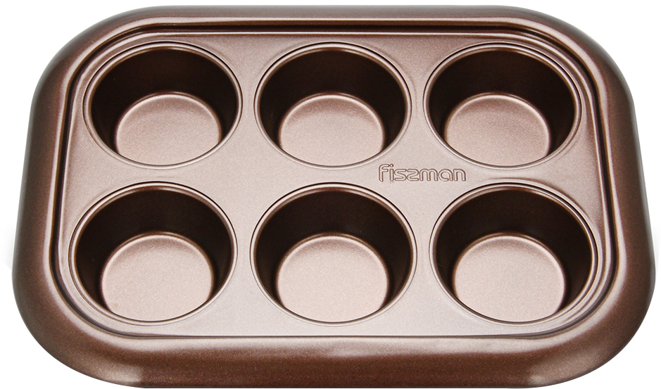 

Форма для кексов Fissman 6 шт (5648)