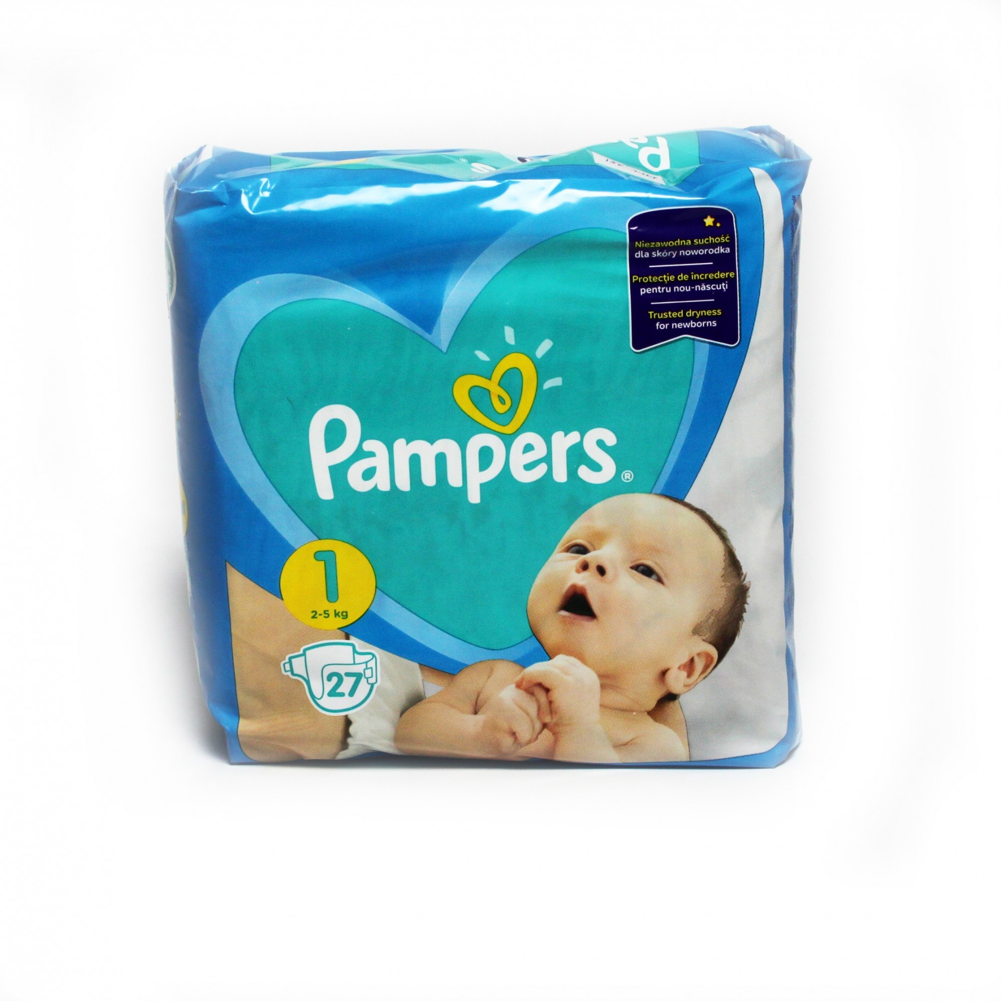 

Підгузки Pampers Newborn Розмір 1 (2-5 кг) 27 шт (2706281)