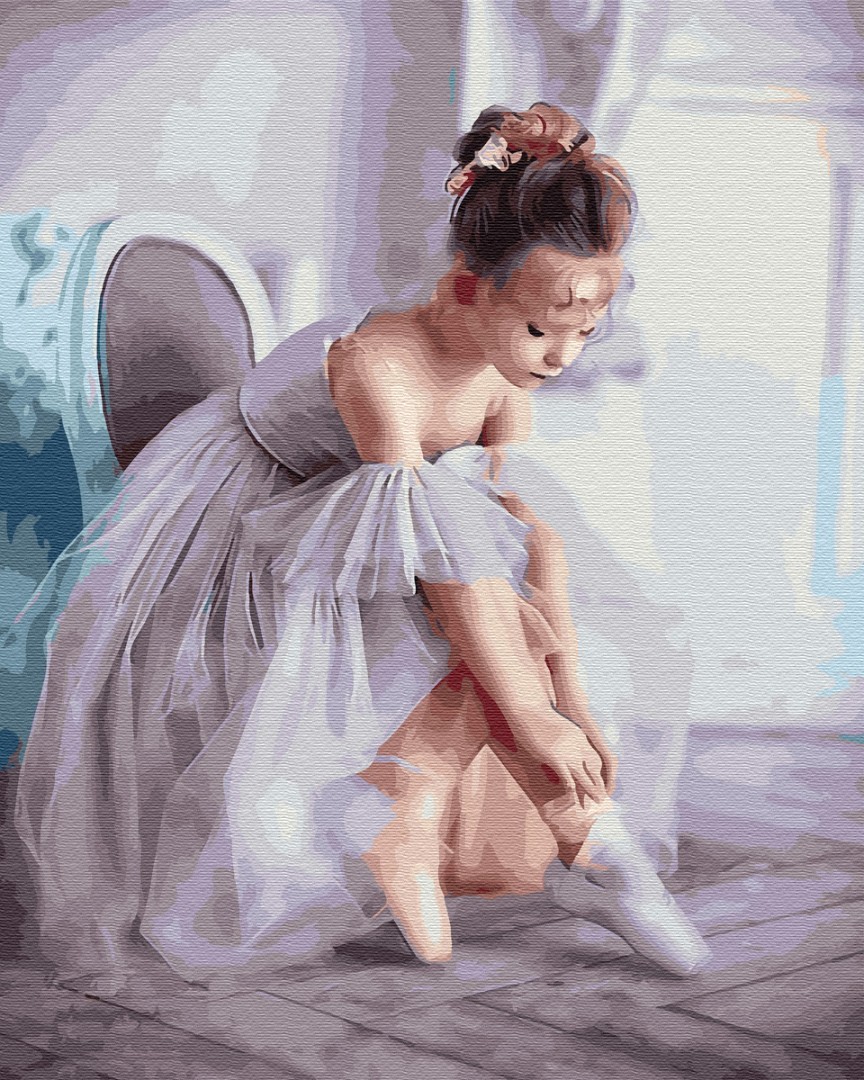 

Картина по номерам TakProsto Маленькая балерина 40x50см