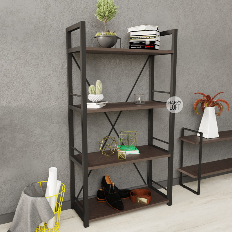 

Этажерка LoftMLT E103 120x60x28 ЛДСП Дуб Венге Магия 16мм