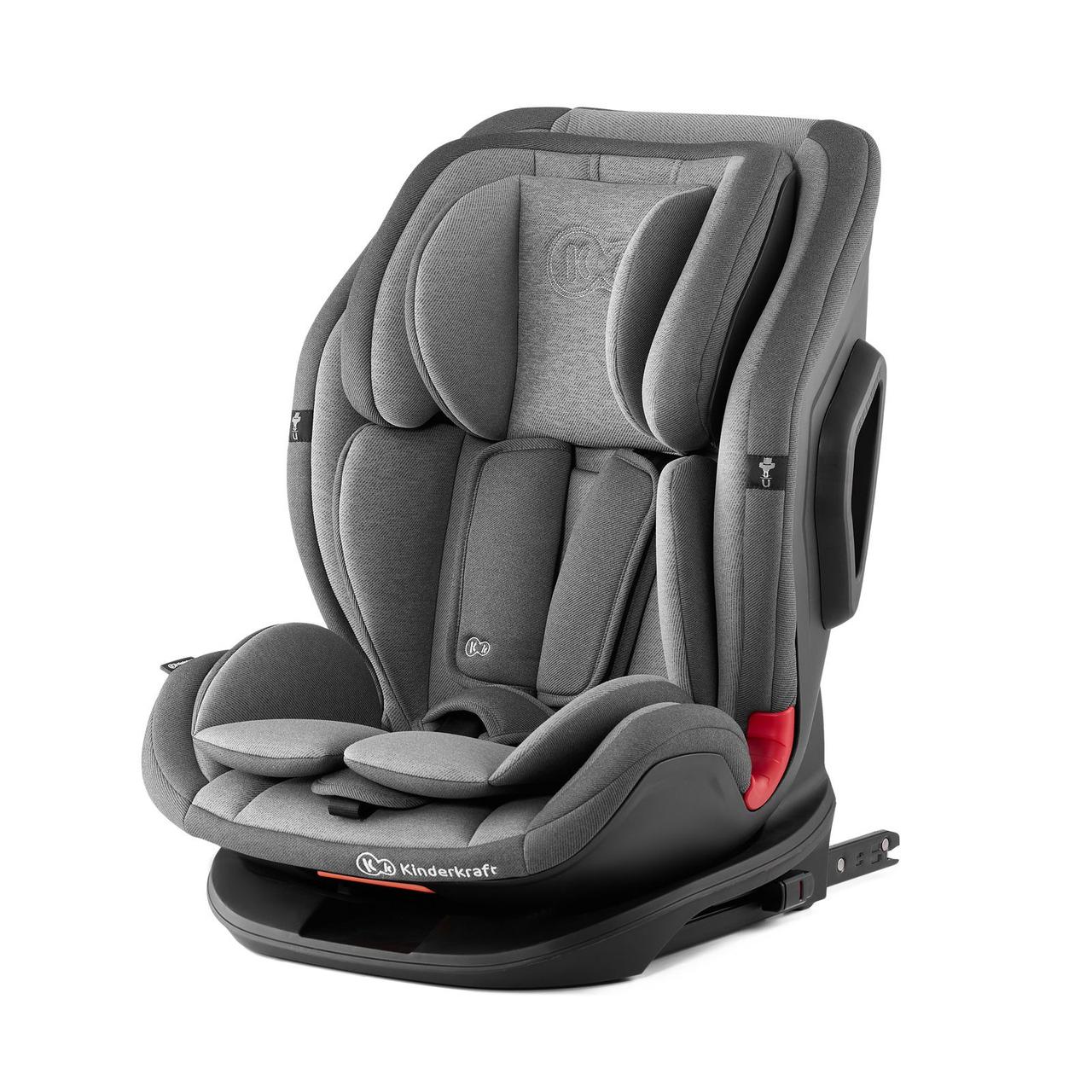 

Автокресло Kinderkraft Oneto3 Rocket Gray 9-36 кг (группа 1-2-3)