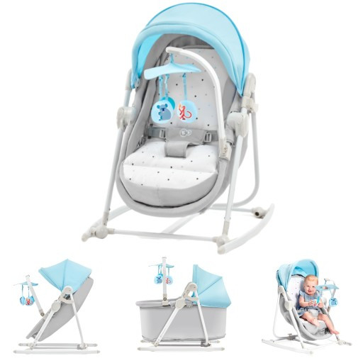 

Шезлонг-качалка 5 в 1 Kinderkraft Unimo Blue