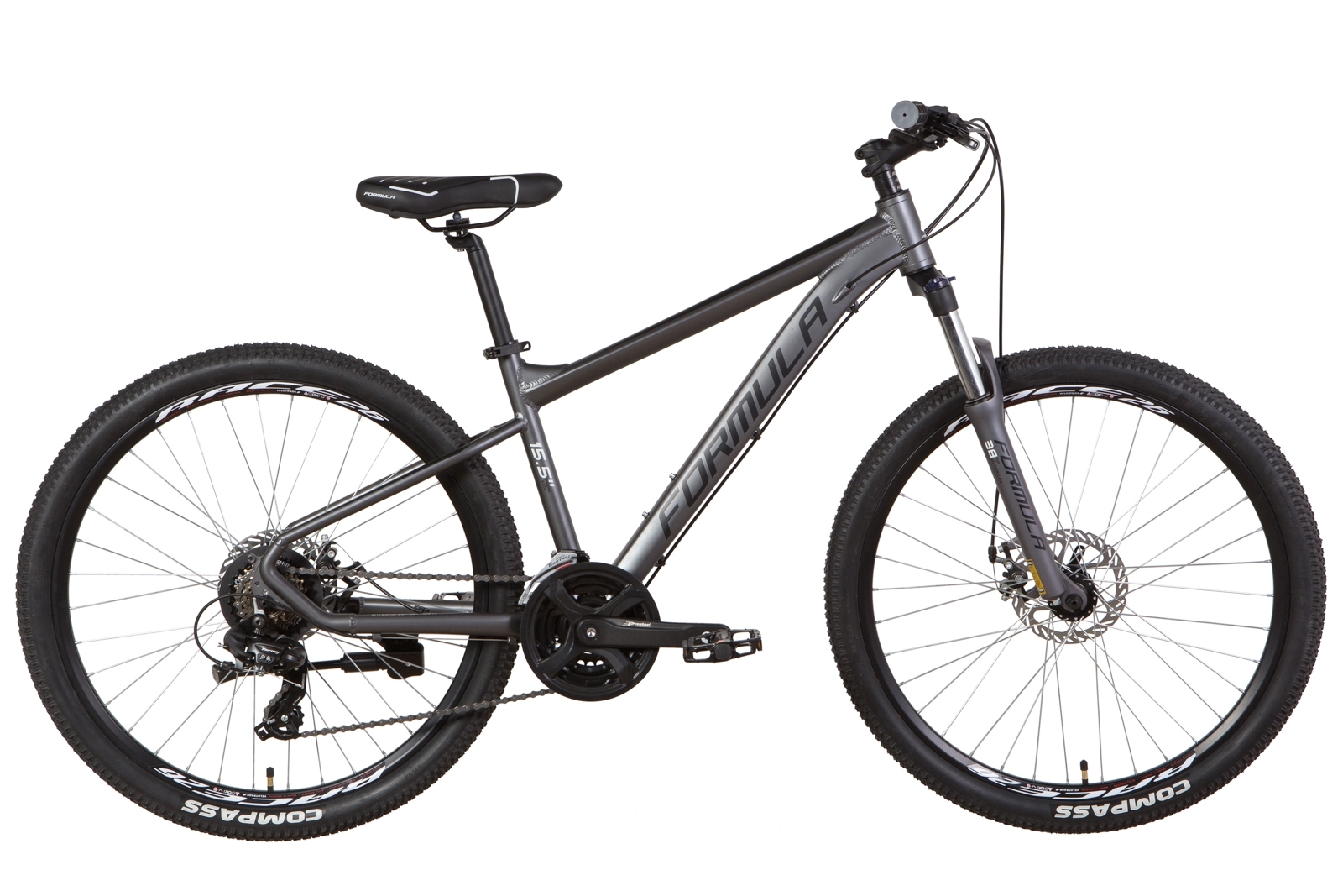 

Велосипед 26" Formula F-1 DD 18" графитовый (м) 2021