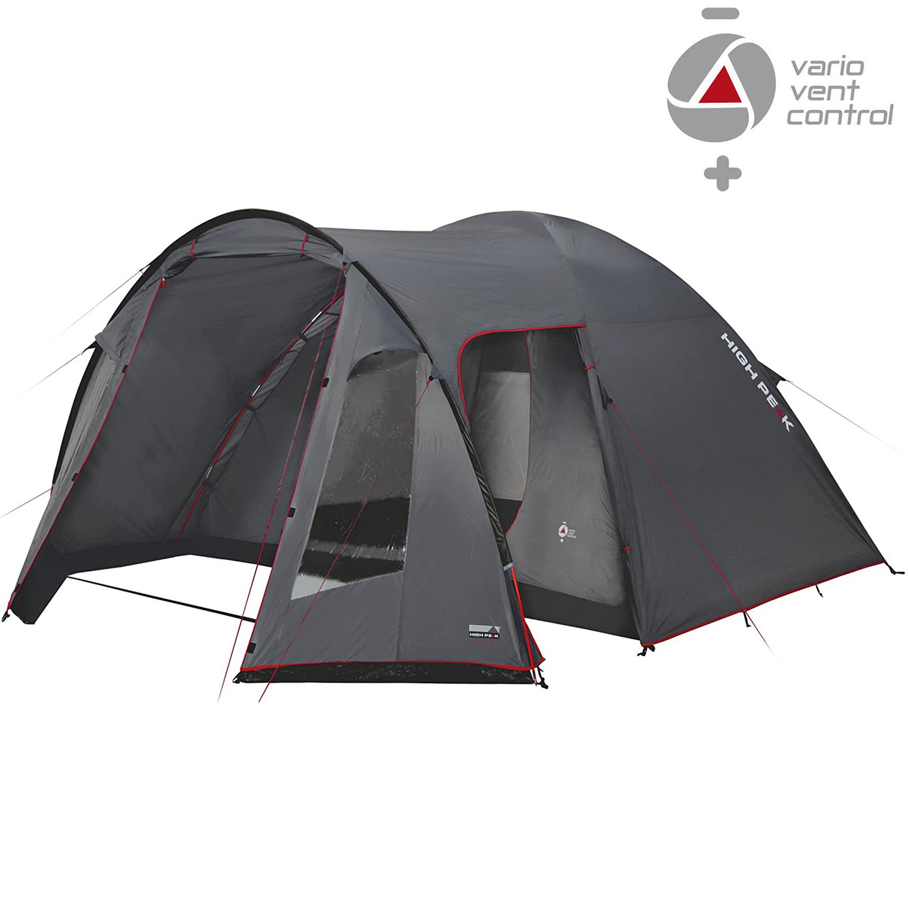 

Палатка High Peak Tessin 4 Dark Grey/Red (10222)