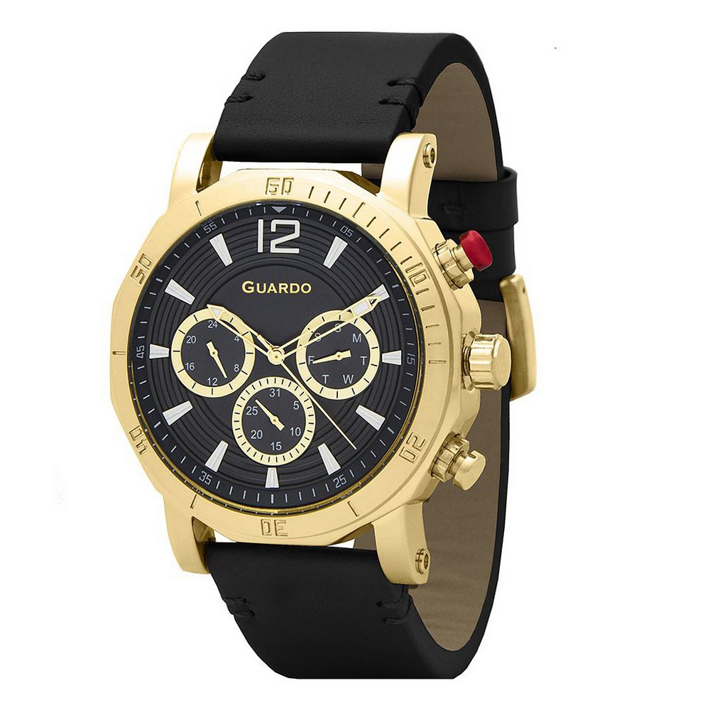 

Часы наручные Guardo 11253-3 Black-Gold