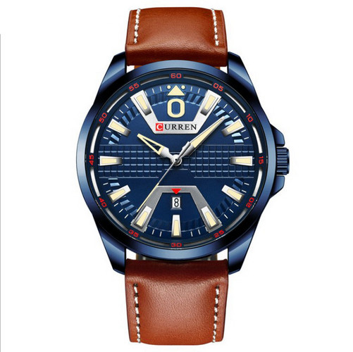 

Часы наручные Curren 8379 Blue-Brown