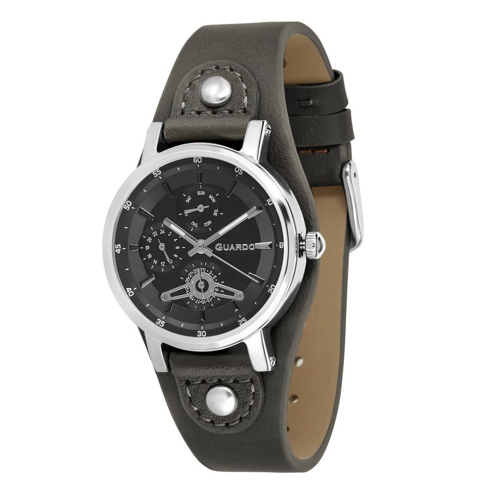 

Часы наручные Guardo 011265-1 Gray-Silver