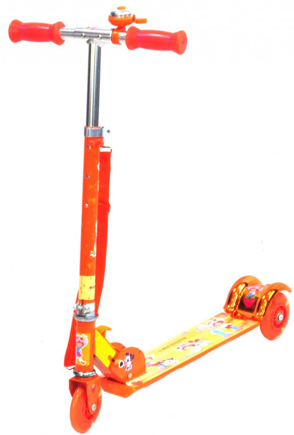 

Самокат Maxi Scooter 2009D оранжевый (30015-П)