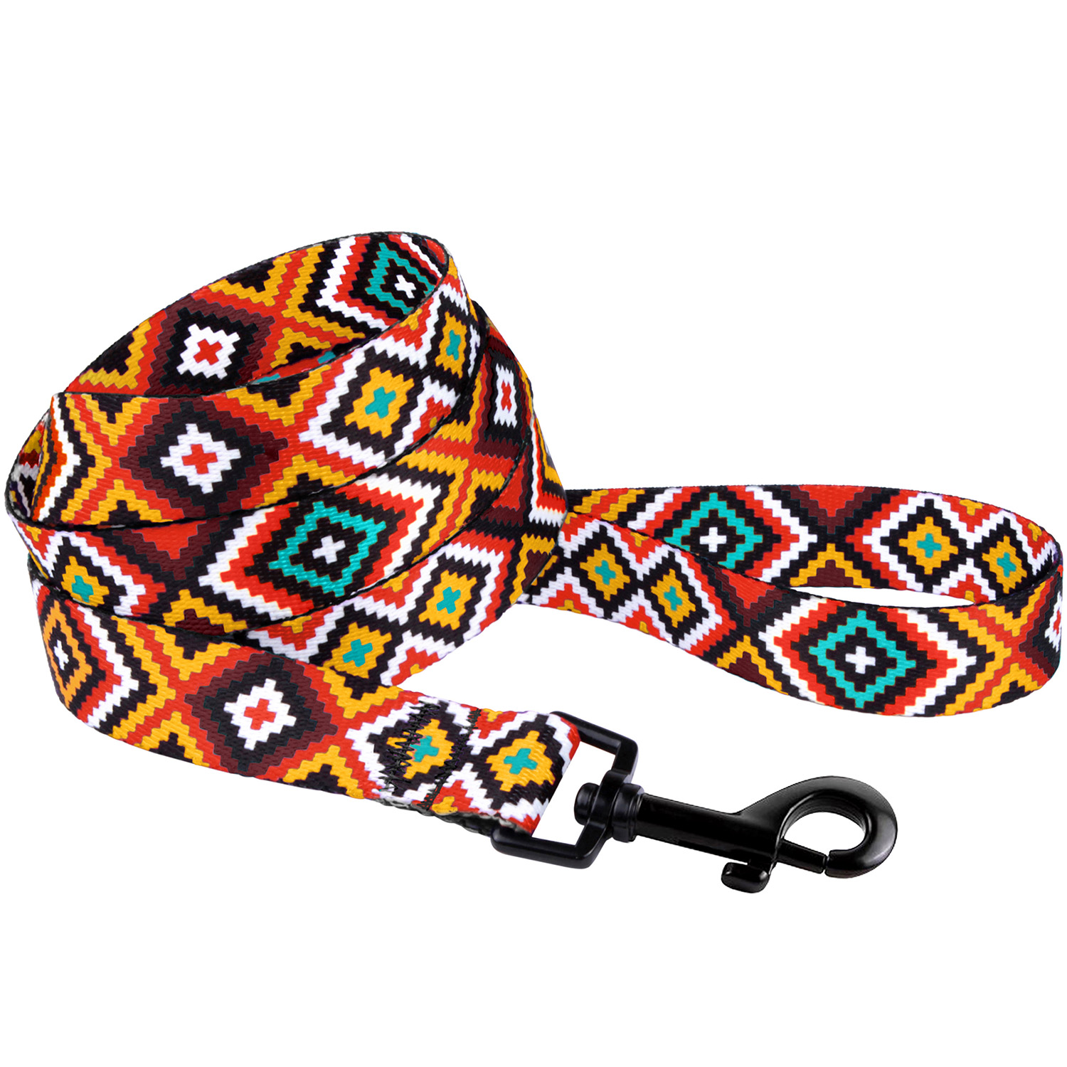 

Поводок Для Собак Bronzedog Urban Tribal Нейлоновый Оранжевый 20 мм 152 см (61/1375)