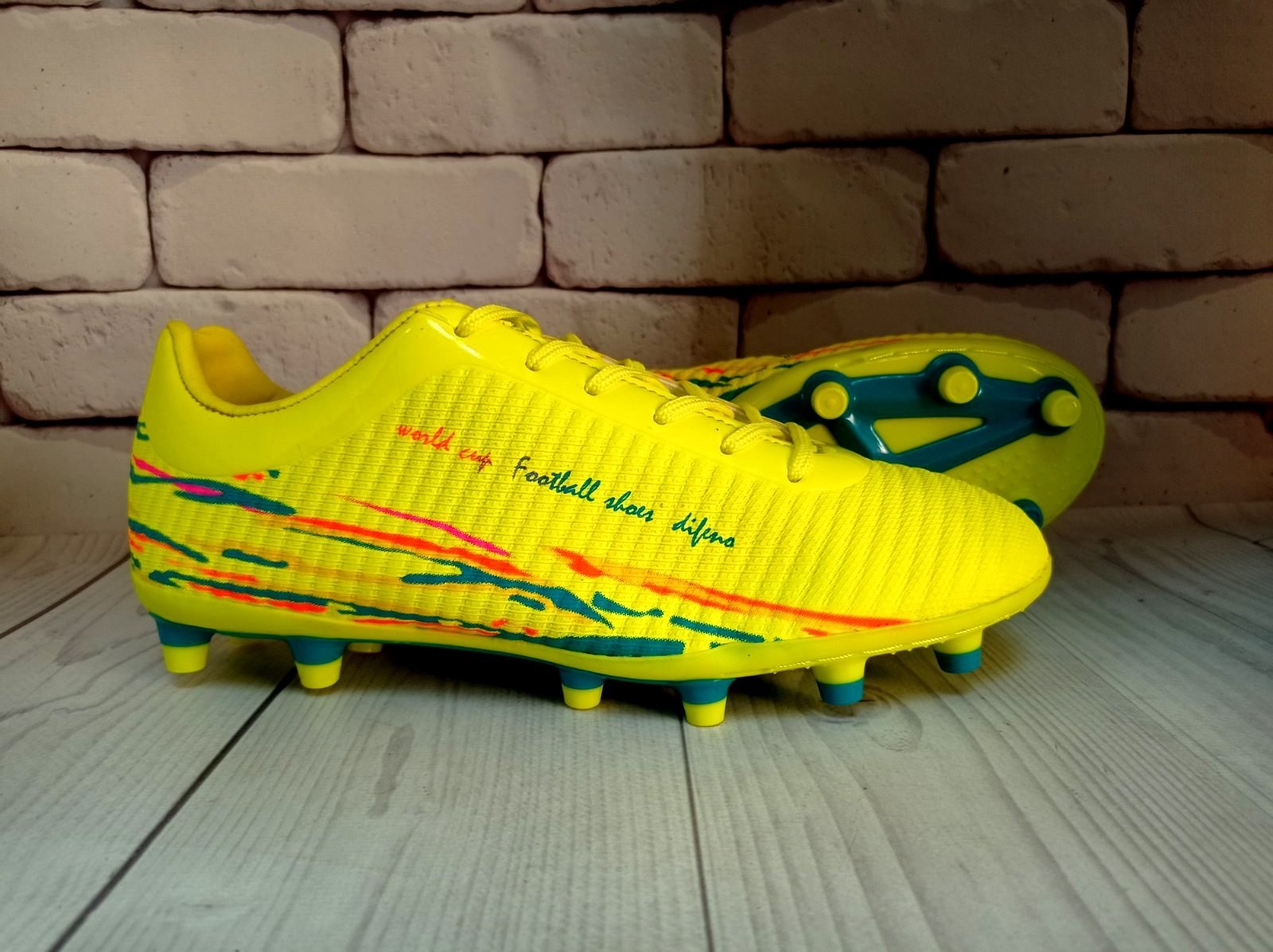 

Бутсы футбольные Difeno B1625-3 желтые 39 р