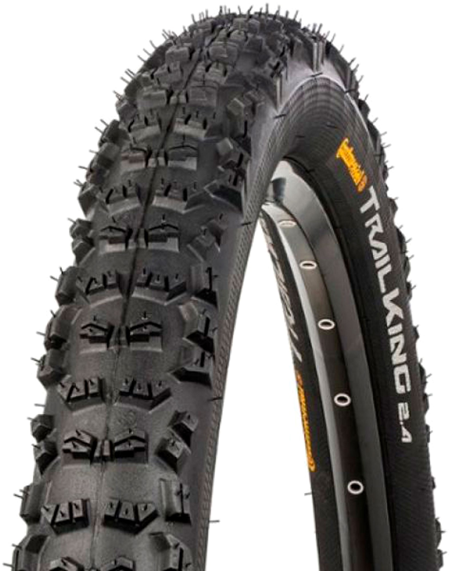 

Покрышка бескамерная Continental Trail King, 26"x2.20, 55-559, Черная, складная, BlackChili, ProTection Apex, Skin, 755 г (101487)