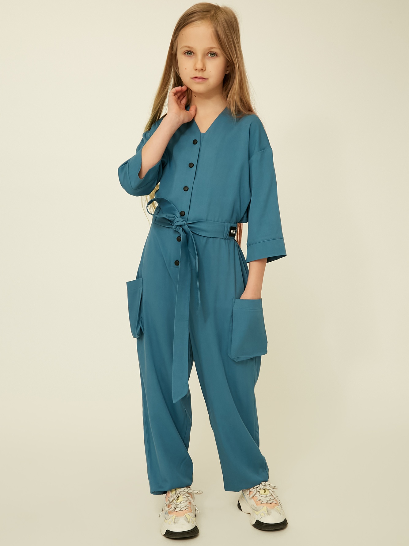 

Комбинезон ANDRE TAN Kids K60016 116-122 см Бирюза
