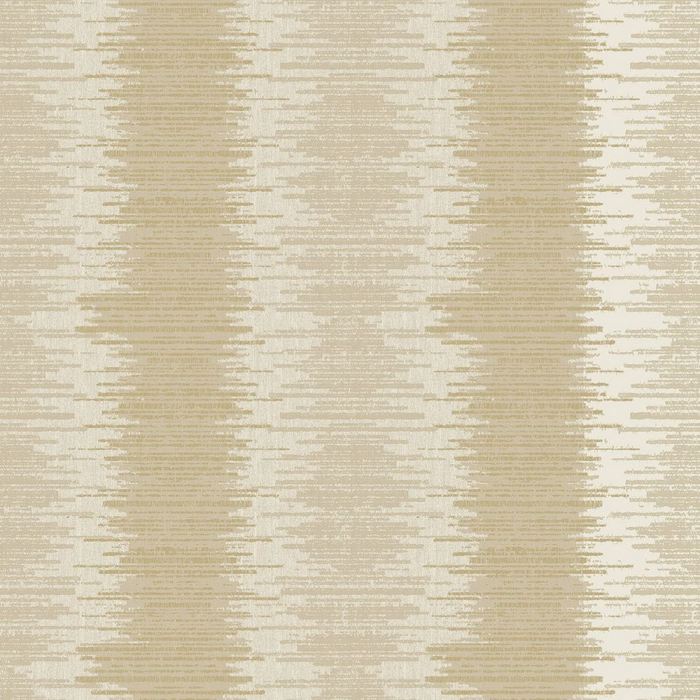 

Обои Galerie Metallic FX W78196 под ткань в полоску бежево-золотые 0.53 х 10.05 м