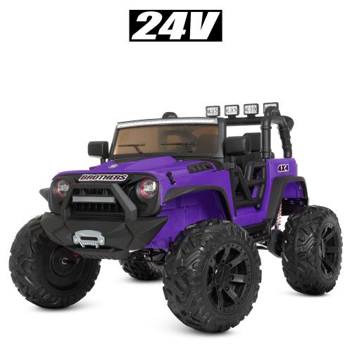 

Дитячий Електромобіль M 4296EBLR-9 (24V) фіолетовий
