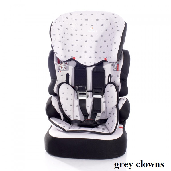 

Автокресло Lorelli X-DRIVE+ (9-36кг) (grey clowns)
