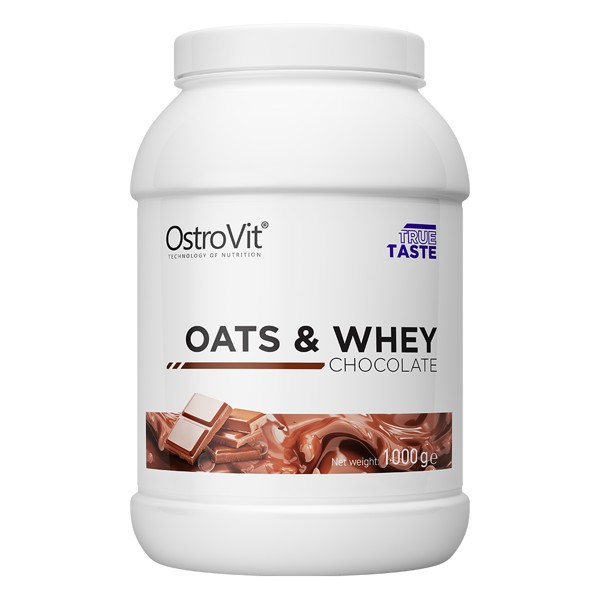 

Гейнер OstroVit Oats & Whey 1 кг Шоколад