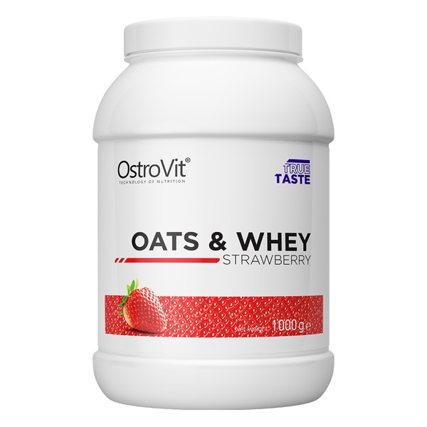 

Гейнер OstroVit Oats & Whey 1 кг Клубника