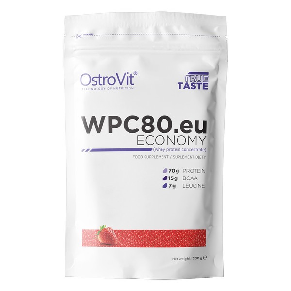 

Протеин OstroVit WPC80.eu Economy 700 г Клубника