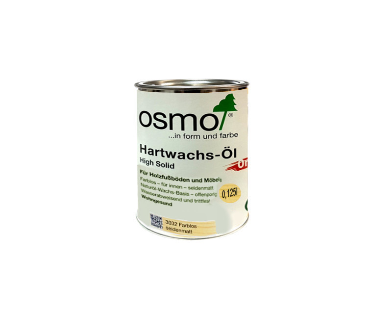 

Масло с твердым воском OSMO HARDWACHS-OL ORIGINAL для пола и изделий из древесины 3032-шелк.-матовое 0,125л