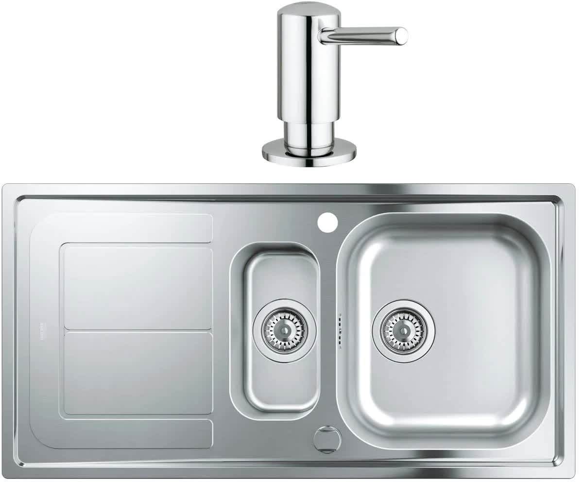 

Кухонная мойка GROHE K Series K 300 31564SD0 c дозатором Contemporary 40536000