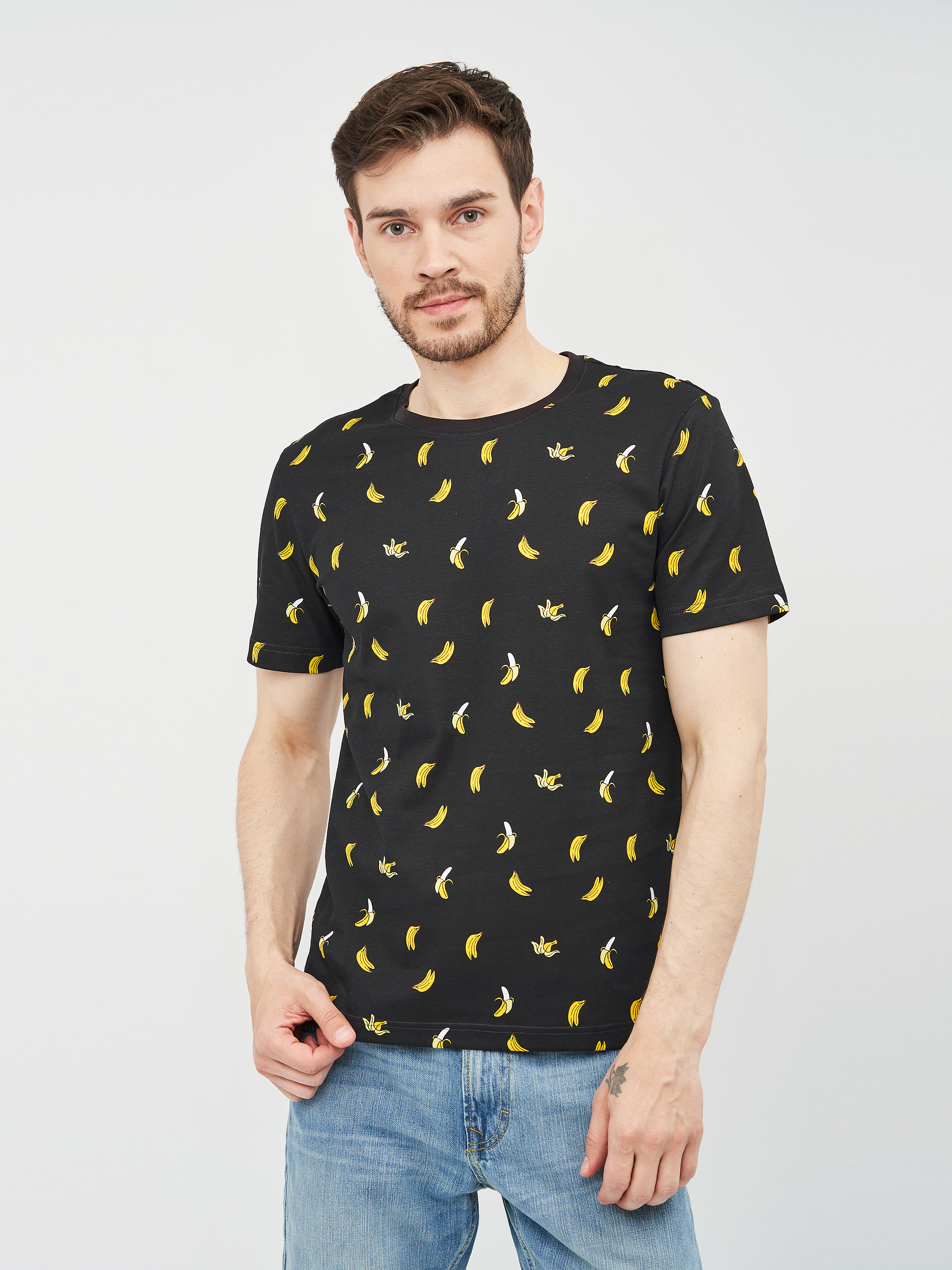 

Футболка O'STIN Casual QOE1ENHO77 S Черная