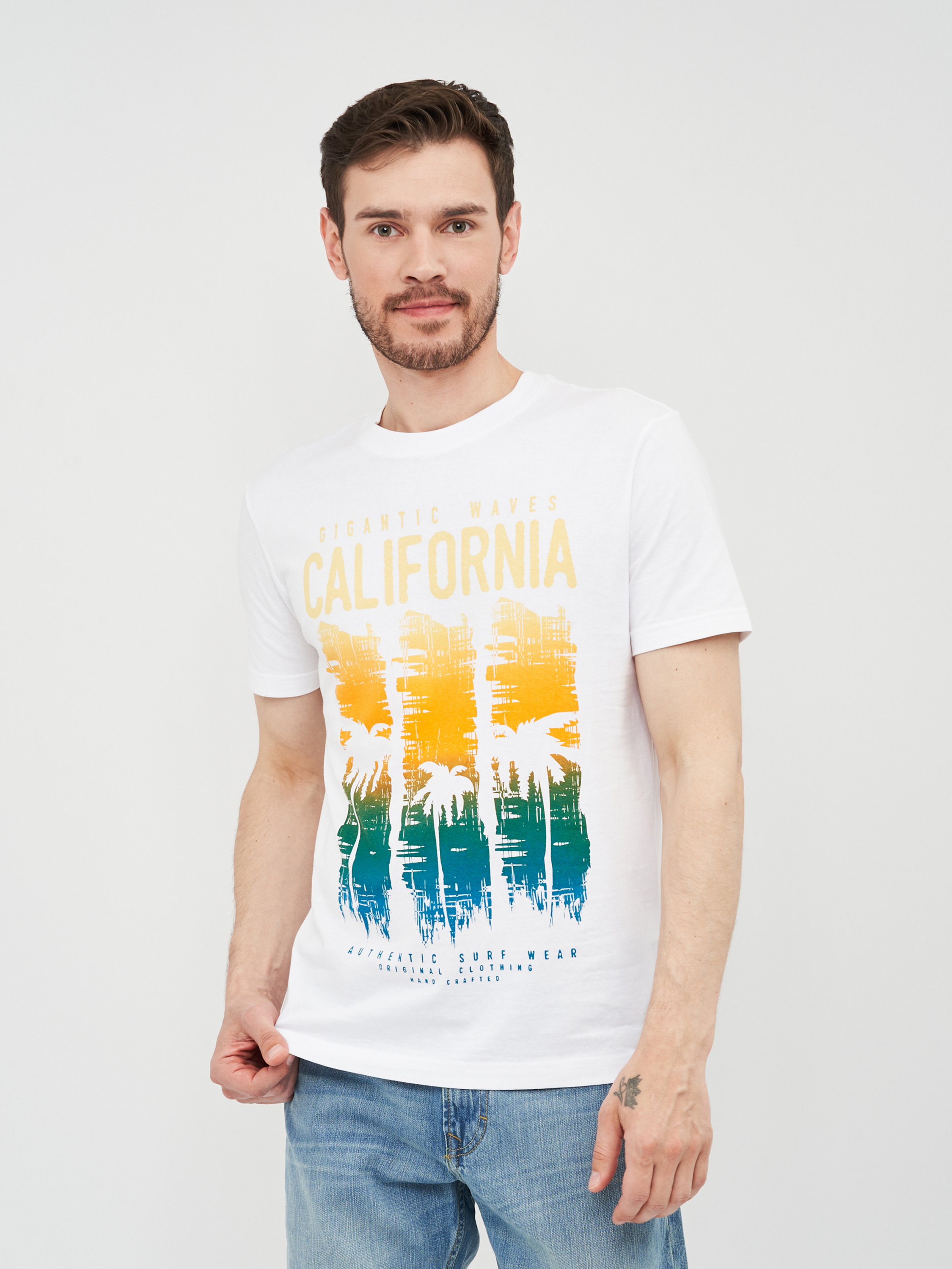 

Футболка O'STIN Casual QR1HD4C605 S Белая