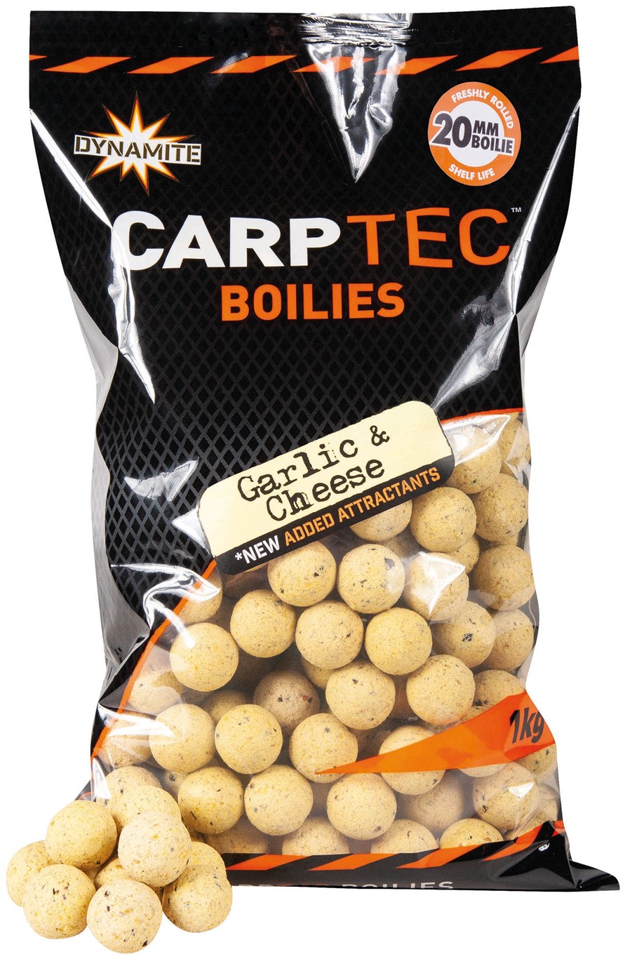 

Бойлы тонущие Dynamite Baits CarpTec Garlic & Cheese 20mm (DY1185)