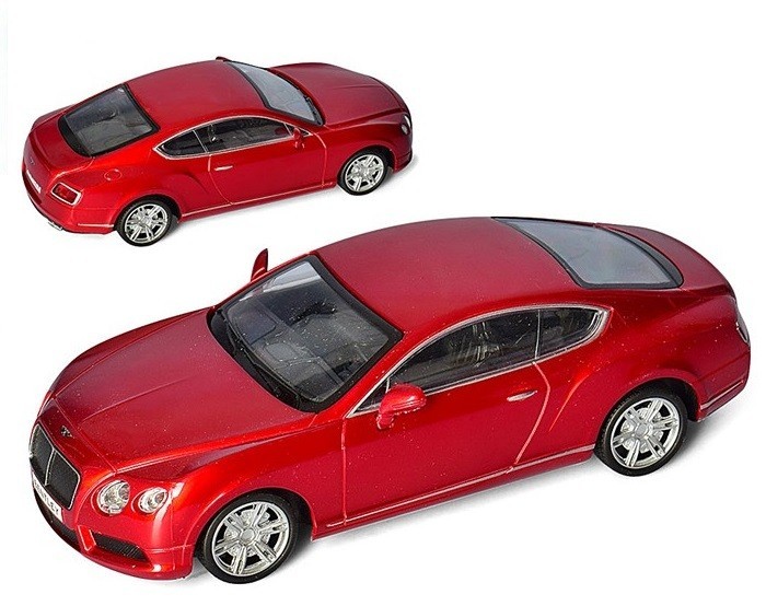 

Металлическая инерц. машинка Toy Kingdom Автосвіт Бентли Bentley V8 New красный 1:24 AS-2143