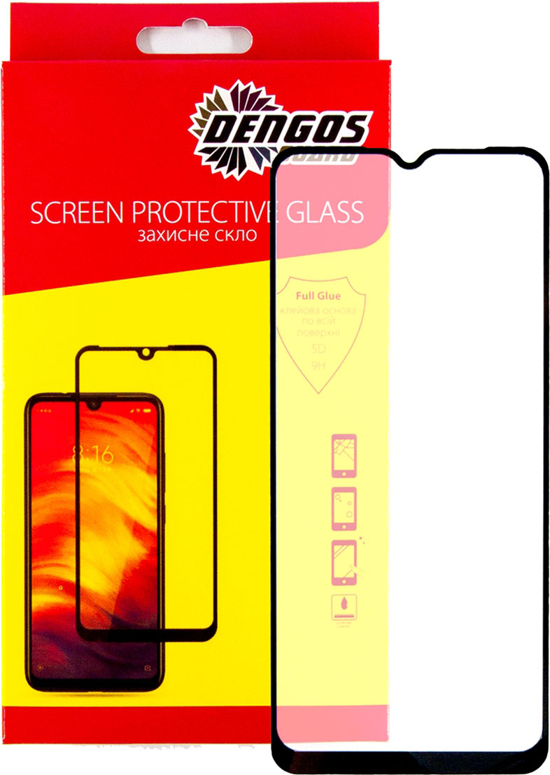 

Защитное стекло DENGOS для Oppo A9 2020 Black (TGFG-70)