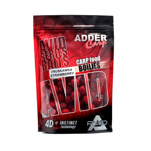 

Бойли Adder Carp AVID Strawberry 1 kg 16mm