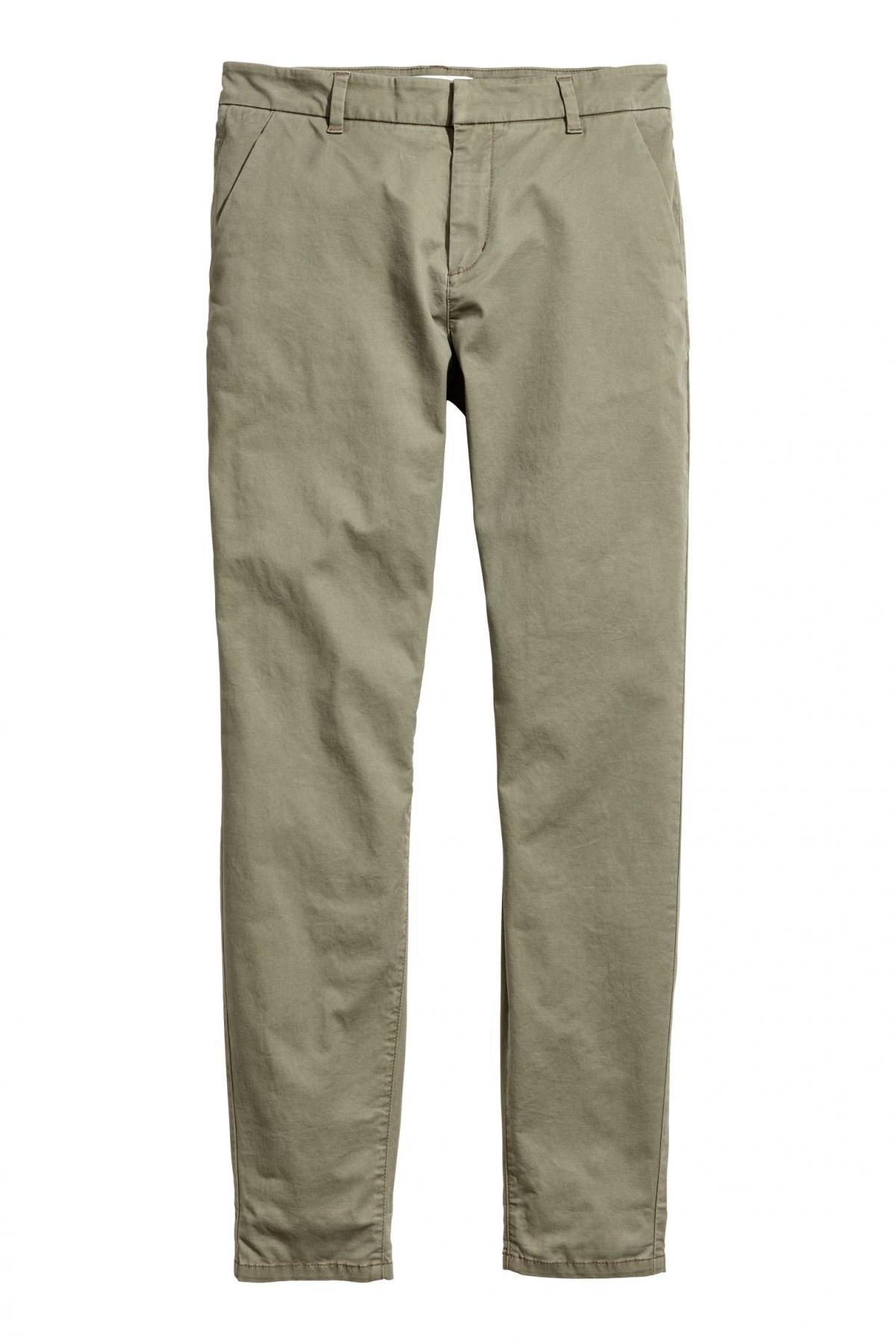 

Чиносы H&M  Хаки, Чиносы H&M 38 Хаки