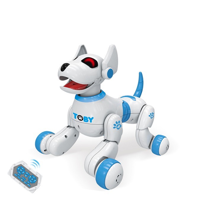 

Робот-собака на радиоуправлении Smart Dog развивающая интерактивная игрушка с пультом Белый RL 8205