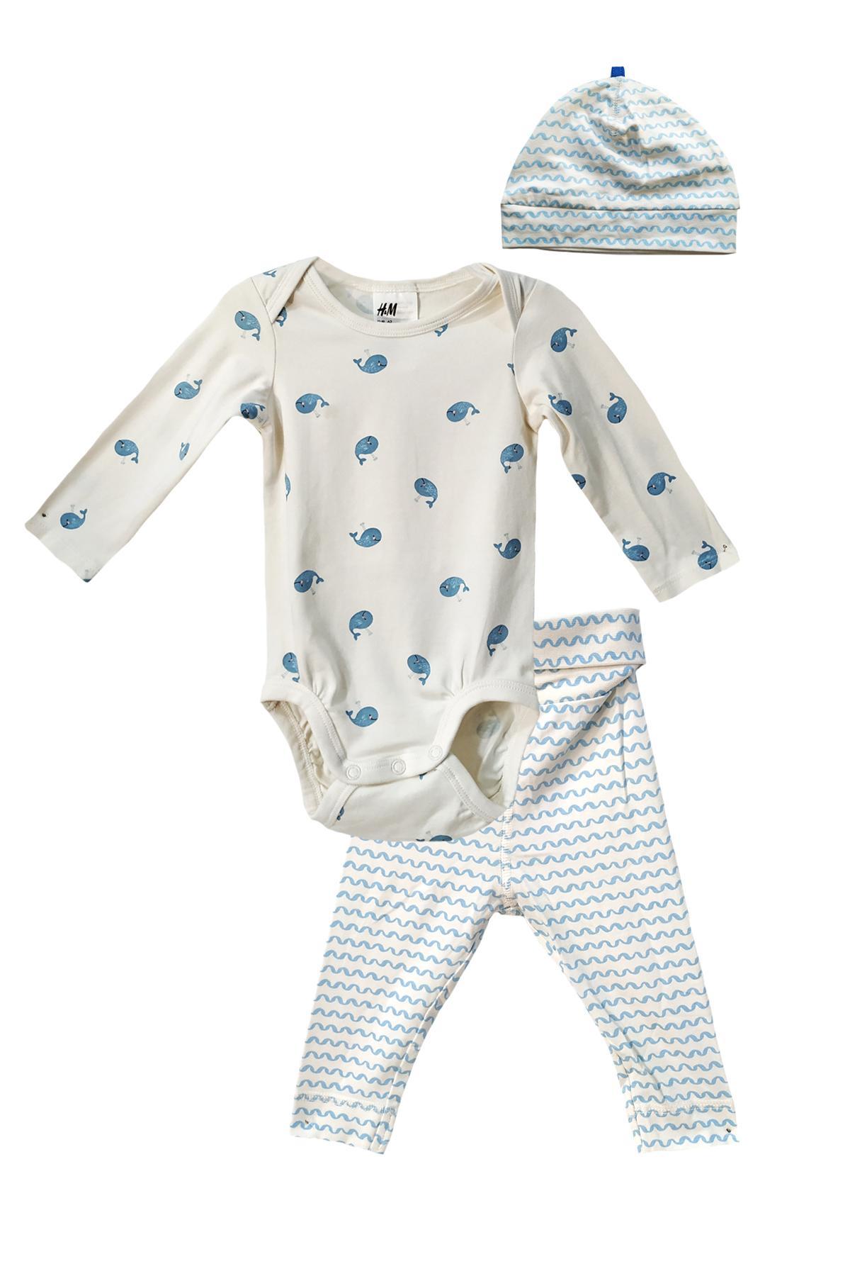 

Комплект H&M 68 (4-6m) Голубой (5019-03693450032)