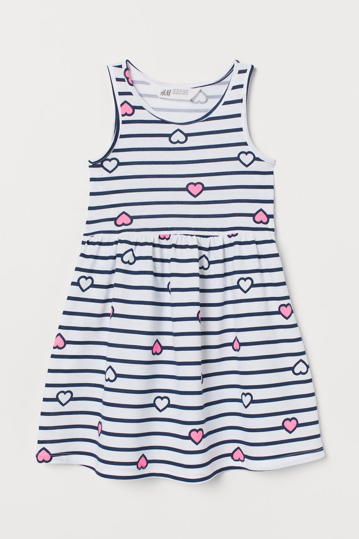

Платье H&M 110-116 (4-6y) Белое (5950-0739659024)