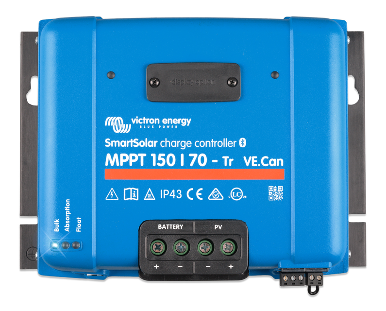 

Солнечный контроллер заряда Victron Energy SmartSolar MPPT 150/70-Tr VE.Can Bluetooth