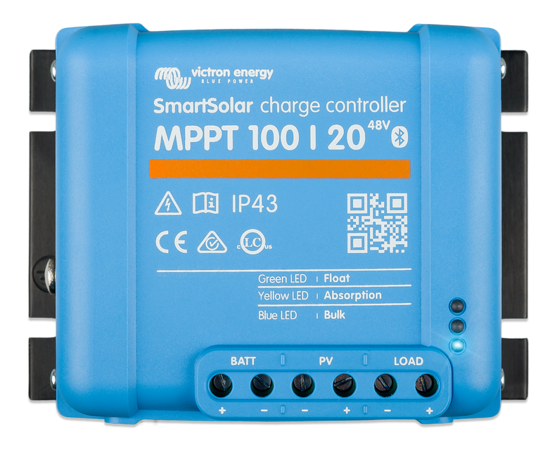 

Солнечный контроллер заряда Victron Energy SmartSolar MPPT 100/20 (до 48V) Bluetooth