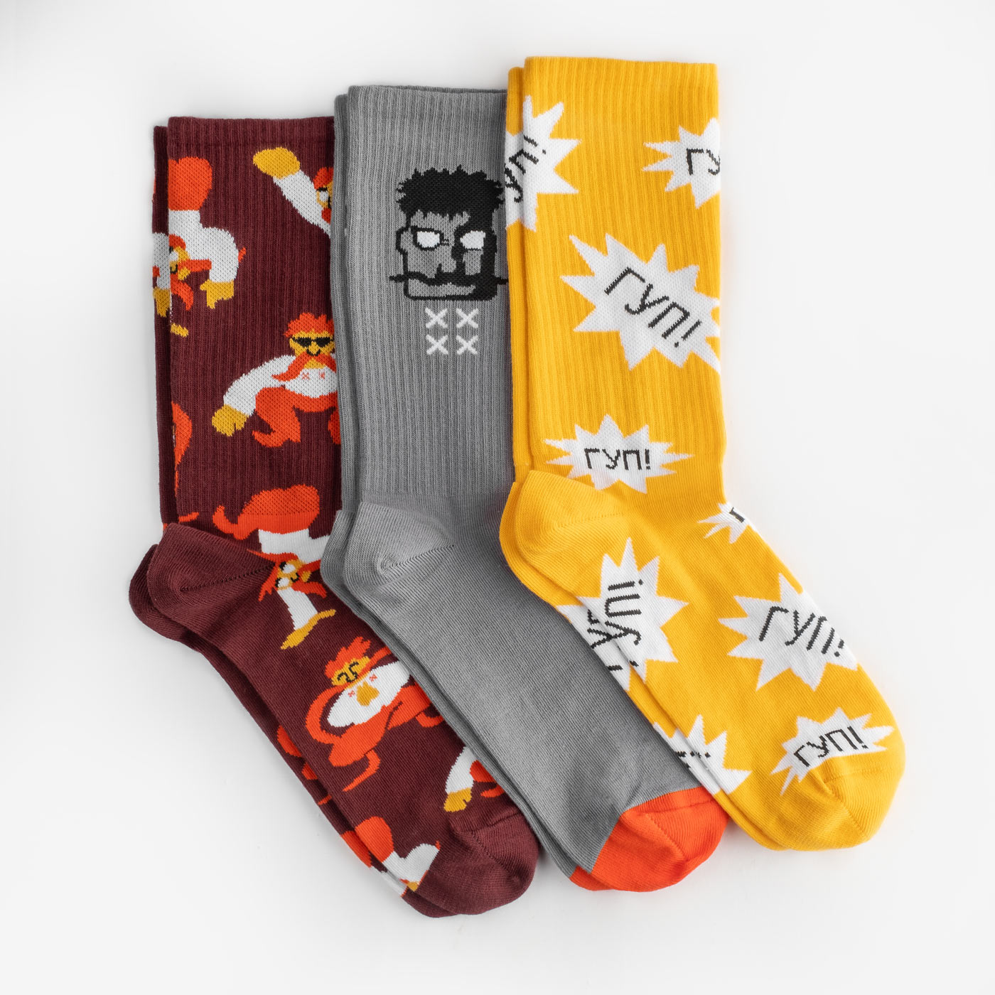

Набір шкарпеток Dodo Socks Гупало Василь, Набір шкарпеток Dodo Socks Гупало Василь 36-38