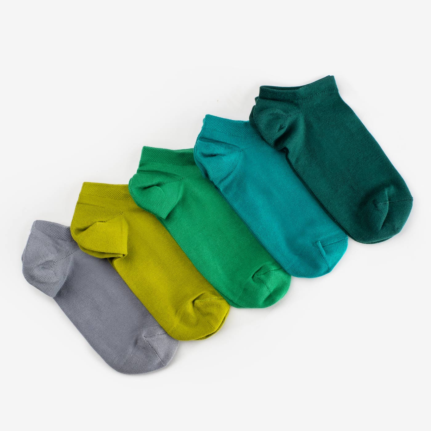 

Набір коротких шкарпеток Dodo Socks Greens, Набір коротких шкарпеток Dodo Socks Greens 44-46